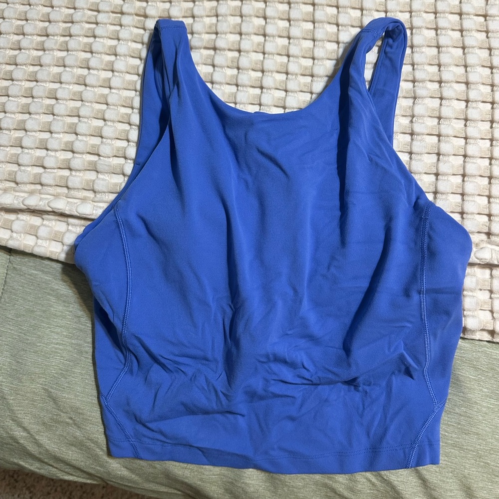 lululemon athletica Blue Tank Top